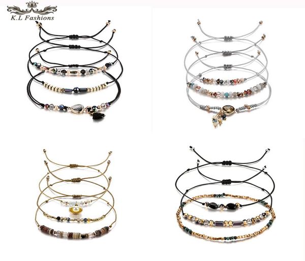 3pcslot bead bracelet for women multicolor crystal series tandem leaf heart round geometric pendant woven wax rope bracelet diy j1755578, Black
3pcslot bead bracelet for women multicolor crystal series tandem leaf heart round geometric pendant woven wax rope bracelet diy j1755578, Black