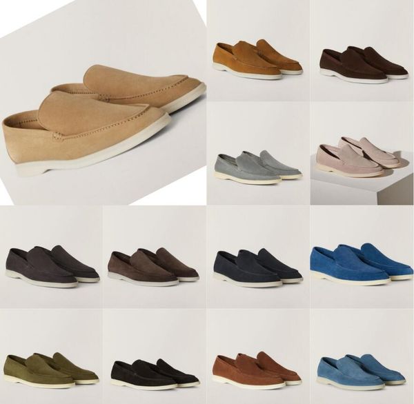 summer walk designer men's casual shoes lp loafers flat low-cup suede cow leather oxfords loros.piana moccasins walk comfort loafer sli, Black
summer walk designer men's casual shoes lp loafers flat low-cup suede cow leather oxfords loros.piana moccasins walk comfort loafer sli, Black