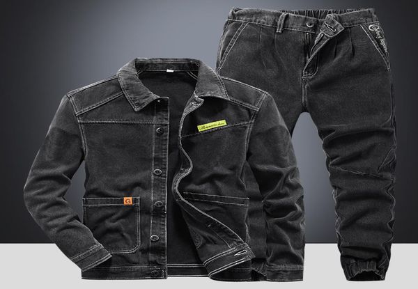 black men039s tracksuits fashion casual 2021 spring autumn long sleeve jacket and jeans two piece set size m4xl couple denim s8416372, Gray
black men039s tracksuits fashion casual 2021 spring autumn long sleeve jacket and jeans two piece set size m4xl couple denim s8416372, Gray