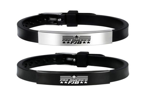 charm bracelets let039s go brandon fjb black silicone bracelet stainless steel gifts for women and men fans collection j2790313, Golden;silver
charm bracelets let039s go brandon fjb black silicone bracelet stainless steel gifts for women and men fans collection j2790313, Golden;silver