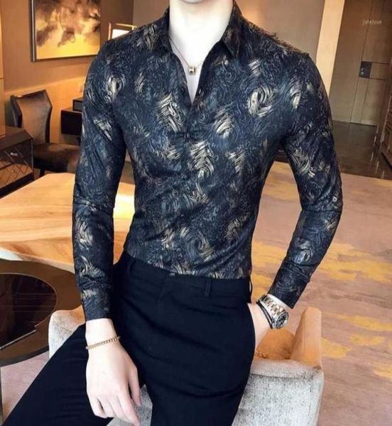 2020 autumn and winter new boutique fashion gold silk print men039s casual longsleeved shirts slim leisure men039s shirts97325665456611, White;black
2020 autumn and winter new boutique fashion gold silk print men039s casual longsleeved shirts slim leisure men039s shirts97325665456611, White;black