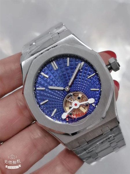 wristwatches aaa luxury tourbillon men's watch waterproof 42mm automatic movement 904l stainless steel man watch, Slivery;brown
wristwatches aaa luxury tourbillon men's watch waterproof 42mm automatic movement 904l stainless steel man watch, Slivery;brown