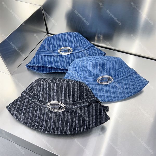 denim colored fisherman hats stripe printed bucket hat designer casquette men women holiday caps hats, Blue;gray
denim colored fisherman hats stripe printed bucket hat designer casquette men women holiday caps hats, Blue;gray