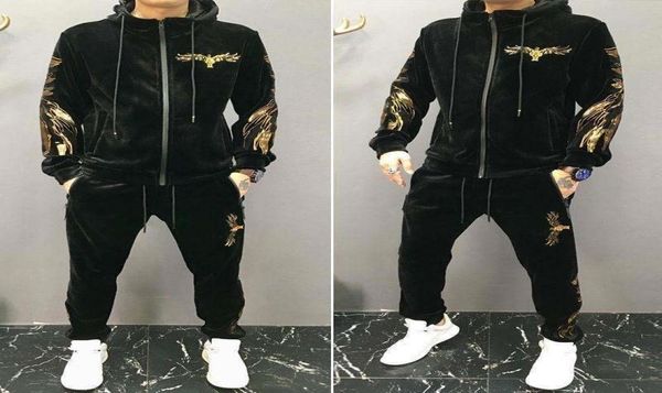 gold velvet padded pleuche casual sports suit men039s slim winter twopiece men039s fashion 2011099703655, Gray
gold velvet padded pleuche casual sports suit men039s slim winter twopiece men039s fashion 2011099703655, Gray