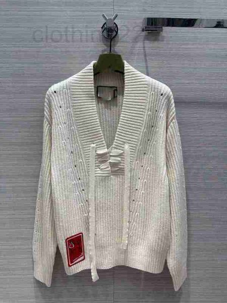 women's sweaters designer college thread with cashmere sweater, red embroidered letter badge, knitted fashionable outerwear, spring and, White;black
women's sweaters designer college thread with cashmere sweater, red embroidered letter badge, knitted fashionable outerwear, spring and, White;black