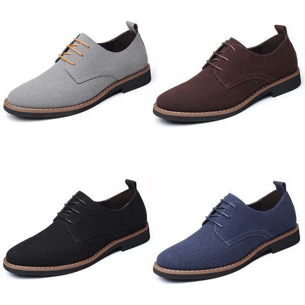 large size matte leather business casual shoes men black brown grey anti-suede mens sneakers breathable
large size matte leather business casual shoes men black brown grey anti-suede mens sneakers breathable