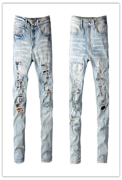 plus size w40 mens jeans famous brand 2022ss washed leopard patch designer slimleg jean slim light weight stretch denim skinny bl8960756, Blue
plus size w40 mens jeans famous brand 2022ss washed leopard patch designer slimleg jean slim light weight stretch denim skinny bl8960756, Blue