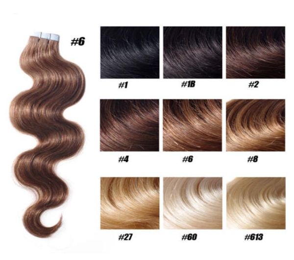 grade 8a indian virgin human hair body wave 16quot26quot pu tape in hair extensions skin weft hair 100g pack 40pcs dhl 1977482, Black
grade 8a indian virgin human hair body wave 16quot26quot pu tape in hair extensions skin weft hair 100g pack 40pcs dhl 1977482, Black