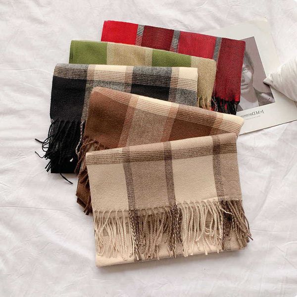 new arrived shawls autumn and winter retro large checked cashmere scarf women's fashion fringe warm neckerchief office air conditioning, Blue;gray
new arrived shawls autumn and winter retro large checked cashmere scarf women's fashion fringe warm neckerchief office air conditioning, Blue;gray