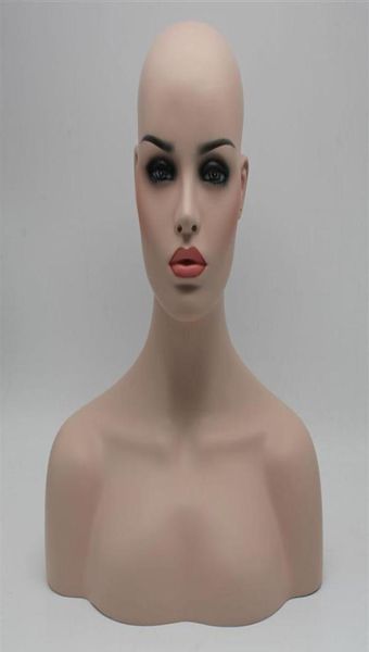 light skin fiberglass female mannequin head bust for lace wig jewelry and hat display243u5259318, White
light skin fiberglass female mannequin head bust for lace wig jewelry and hat display243u5259318, White
