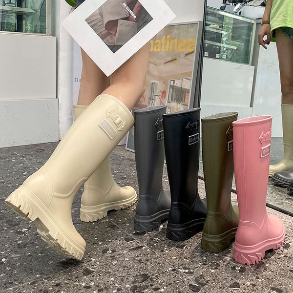 boots long rain for women outdoor rubber shoes lightweight waterproof non slip fleece lined mid calf galoshes garden rainboots 230810, Black
boots long rain for women outdoor rubber shoes lightweight waterproof non slip fleece lined mid calf galoshes garden rainboots 230810, Black