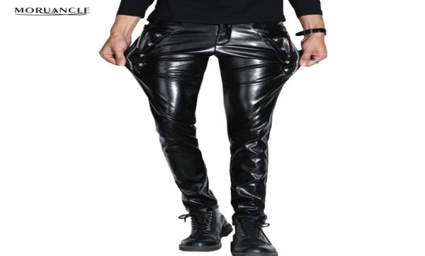 whole moruancle men skinny faux pu leather pants shiny black trouser nightclub stage performance singers dancer suede joggers9465003
whole moruancle men skinny faux pu leather pants shiny black trouser nightclub stage performance singers dancer suede joggers9465003