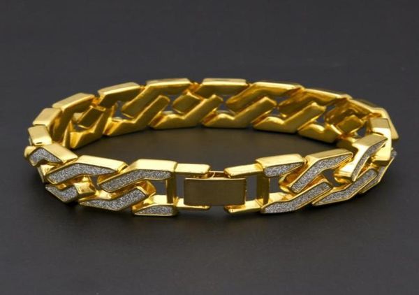 cuban link chain bracelet for mens iced out hip hop bracelets jewelry gold plating bangle zircon chains1283322, Black
cuban link chain bracelet for mens iced out hip hop bracelets jewelry gold plating bangle zircon chains1283322, Black