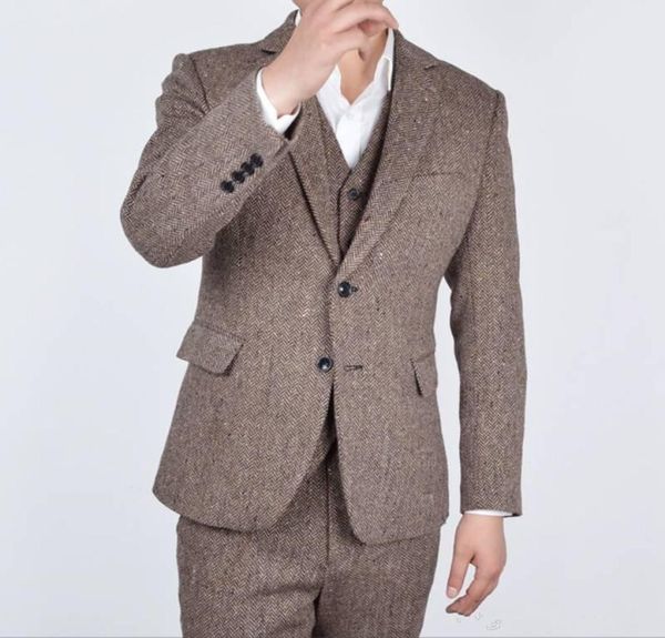 new arrival two button tweed groom tuxedos notch lapel groomsmen mens wedding business prom suits jacketpantsvest 3303185548, Black;gray
new arrival two button tweed groom tuxedos notch lapel groomsmen mens wedding business prom suits jacketpantsvest 3303185548, Black;gray