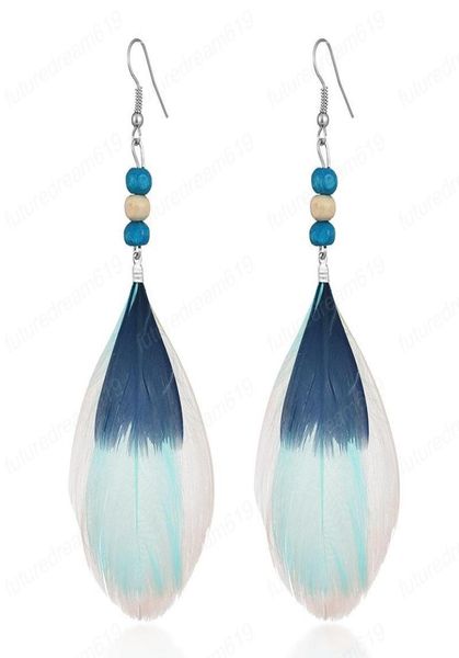 new multilayer lightweight gradient fashion feather earrings women vintage wood bead earrings1972302, Silver
new multilayer lightweight gradient fashion feather earrings women vintage wood bead earrings1972302, Silver