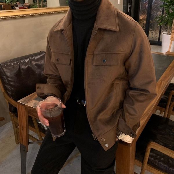 mens jackets winter thickened jacket men warm fashion casual thick suede streetwear korean loose short coat outwear m2xl 230810, Black;brown
mens jackets winter thickened jacket men warm fashion casual thick suede streetwear korean loose short coat outwear m2xl 230810, Black;brown