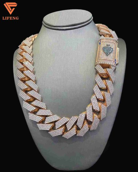 big size vvs moissanite cuban link chain hip-hop raper singer men's fashion jewelry necklace moissanite chains, Silver
big size vvs moissanite cuban link chain hip-hop raper singer men's fashion jewelry necklace moissanite chains, Silver