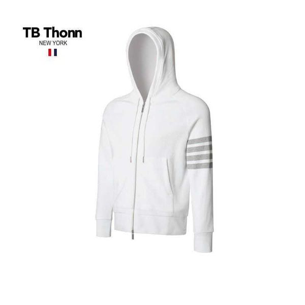 trendy tb thonn yarn woven waffle hoodie sweater for men and women couples 2023 new white casual coat, Black;brown
trendy tb thonn yarn woven waffle hoodie sweater for men and women couples 2023 new white casual coat, Black;brown