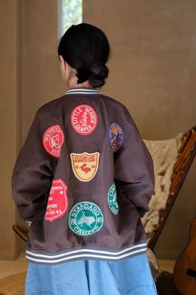 fashion children badge appliques patch jacket kids letter embroidery baseball uniform ins children outwear s0324v, Blue;gray
fashion children badge appliques patch jacket kids letter embroidery baseball uniform ins children outwear s0324v, Blue;gray