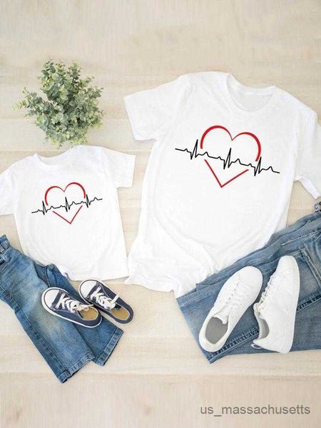 family matching outfits heartbeat love women kid child summer mom mama girl mother tee t-shirt clothes clothing family matching outfits r230, Blue
family matching outfits heartbeat love women kid child summer mom mama girl mother tee t-shirt clothes clothing family matching outfits r230, Blue