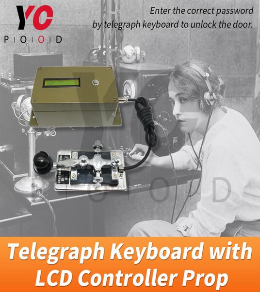 telegraph keyboard with lcd controller prop yopood escape room enter correct password by keyboard to unlock lcd controller show6585144
telegraph keyboard with lcd controller prop yopood escape room enter correct password by keyboard to unlock lcd controller show6585144
