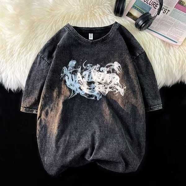 men's t-shirt trend large size do old washed graffiti retro hellstar short sleeve couple niche fashion and women's tech fleece han, White;black
men's t-shirt trend large size do old washed graffiti retro hellstar short sleeve couple niche fashion and women's tech fleece han, White;black