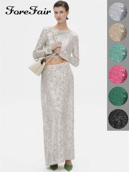 two piece dress forefair y2k sequins skirt 2 pieces sets women summer autumn long sleeve chic crop bodycon and mixi party club 230810, White
two piece dress forefair y2k sequins skirt 2 pieces sets women summer autumn long sleeve chic crop bodycon and mixi party club 230810, White