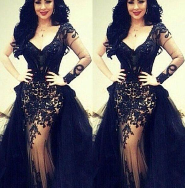 black sheer long sleeve evening dress custom made scoop mermaid floor length formal dress mermaid lace prom party gowns7295676, Black;red
black sheer long sleeve evening dress custom made scoop mermaid floor length formal dress mermaid lace prom party gowns7295676, Black;red