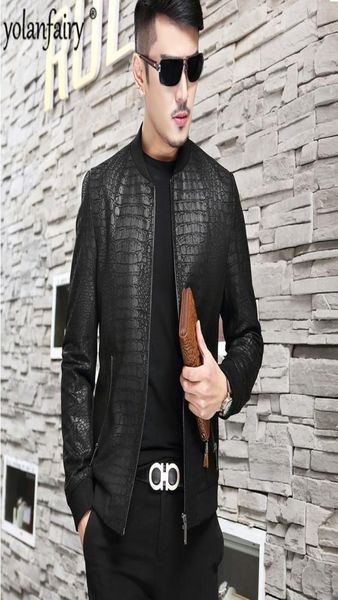 men genuine leather jacket short real sheepskin coat casual mens leather jackets spring new chaqueta cuero hombre w17816 pph41116542812, Black
men genuine leather jacket short real sheepskin coat casual mens leather jackets spring new chaqueta cuero hombre w17816 pph41116542812, Black