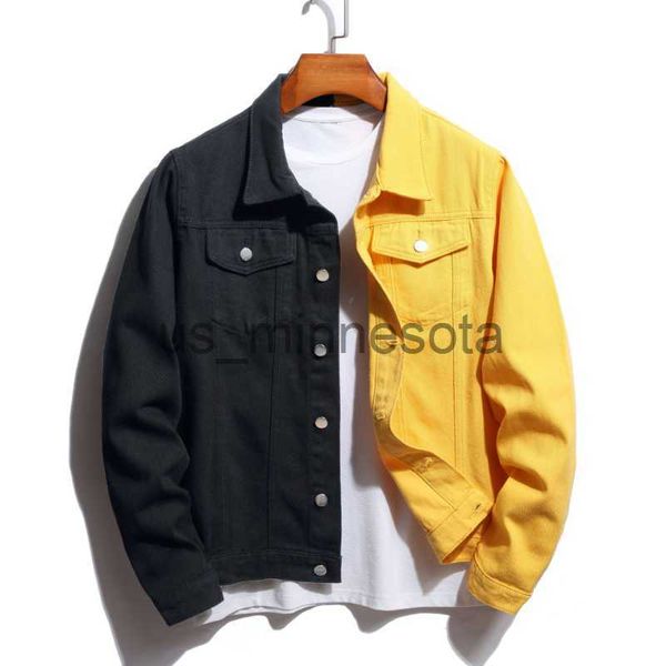 men's jackets men's stitching denim jacket spring new fashion printing embroidery outerwear baggy comfortable oversized jean coat, Black;brown
men's jackets men's stitching denim jacket spring new fashion printing embroidery outerwear baggy comfortable oversized jean coat, Black;brown