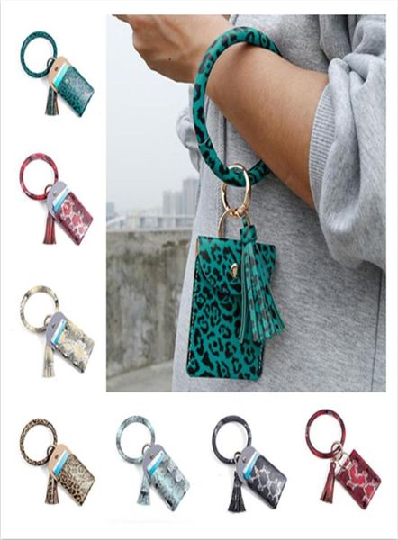 circle bangle wristlets wallet coin purses tassels keychain card holder bag women leopard pu leather bracelets key chain zero wall4968055, White
circle bangle wristlets wallet coin purses tassels keychain card holder bag women leopard pu leather bracelets key chain zero wall4968055, White