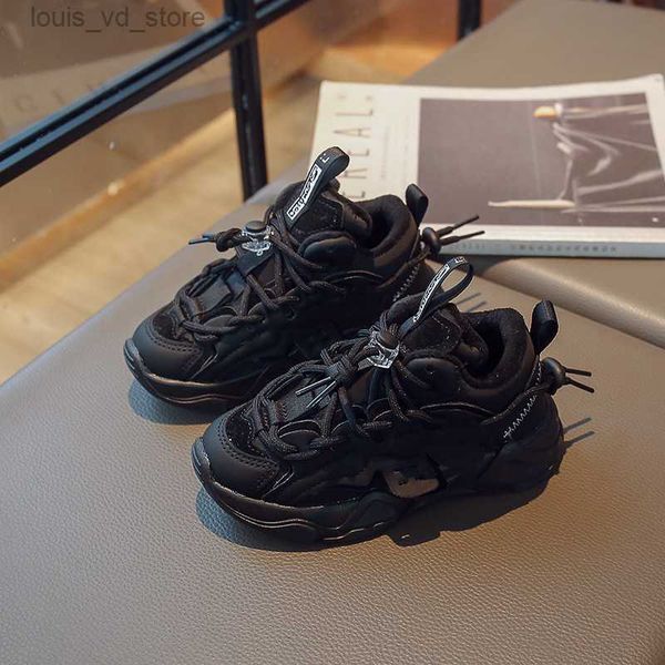 children fashion solid color black autumn winter boys sneakers 2023 waterproof pu girls casual cotton lace-up school sport shoes t230811, Black;red
children fashion solid color black autumn winter boys sneakers 2023 waterproof pu girls casual cotton lace-up school sport shoes t230811, Black;red