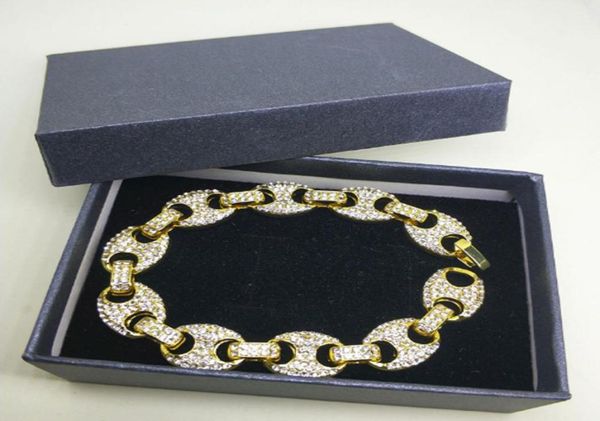 18k real gold plated marine link cz bling bling bracelets 12mm 18cm full cz sigle row link chain bracelet men women hip hop jewelr6570254, Black
18k real gold plated marine link cz bling bling bracelets 12mm 18cm full cz sigle row link chain bracelet men women hip hop jewelr6570254, Black