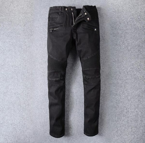 fashion streetwear men jeans black color spliced designer hip hop jeans men classical denim cargo pants motor biker3393601, Blue
fashion streetwear men jeans black color spliced designer hip hop jeans men classical denim cargo pants motor biker3393601, Blue