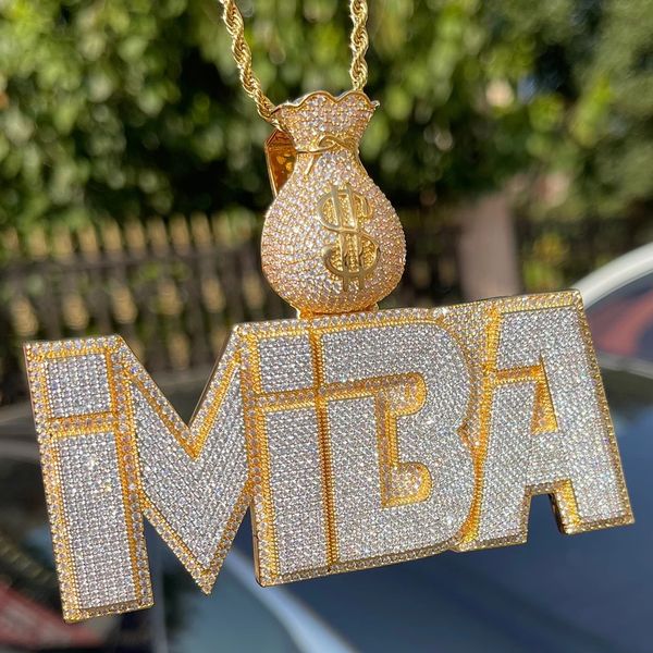hip hop, european, american, and american money bag button head letter necklace pendant name customized full diamond 18k, Silver
hip hop, european, american, and american money bag button head letter necklace pendant name customized full diamond 18k, Silver