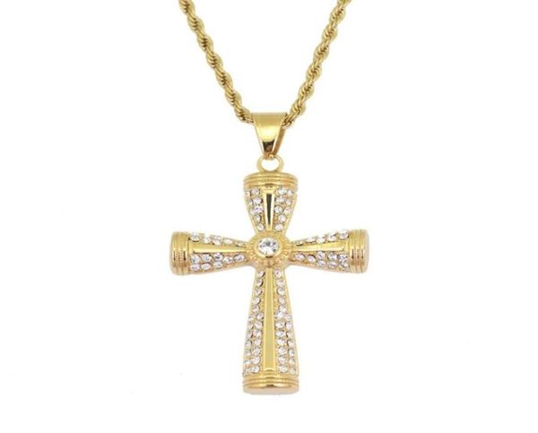 hip hop cross diamonds pendant necklaces for men women western luxury necklace stainless steel cuban chains religion jewelry1803211926389, Silver
hip hop cross diamonds pendant necklaces for men women western luxury necklace stainless steel cuban chains religion jewelry1803211926389, Silver