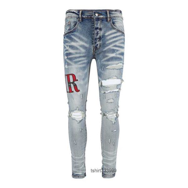 mens jeans distressed motorcycle biker jean rock skinny slim ripped hole letter brand hip hop denim pants, Blue
mens jeans distressed motorcycle biker jean rock skinny slim ripped hole letter brand hip hop denim pants, Blue