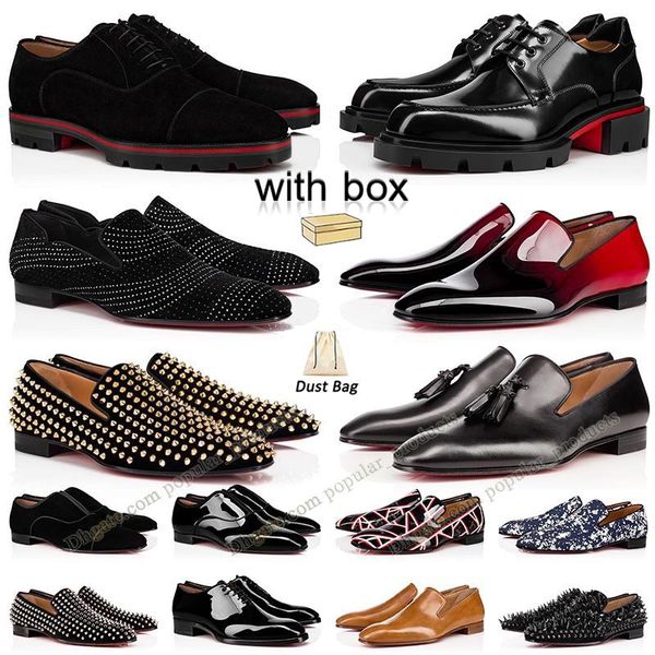 luxury with box mens red shoes cut platform bottoms sneakers vintage loafers men leather spikes party classic dress outdoor rivets dhgate tr, Black
luxury with box mens red shoes cut platform bottoms sneakers vintage loafers men leather spikes party classic dress outdoor rivets dhgate tr, Black