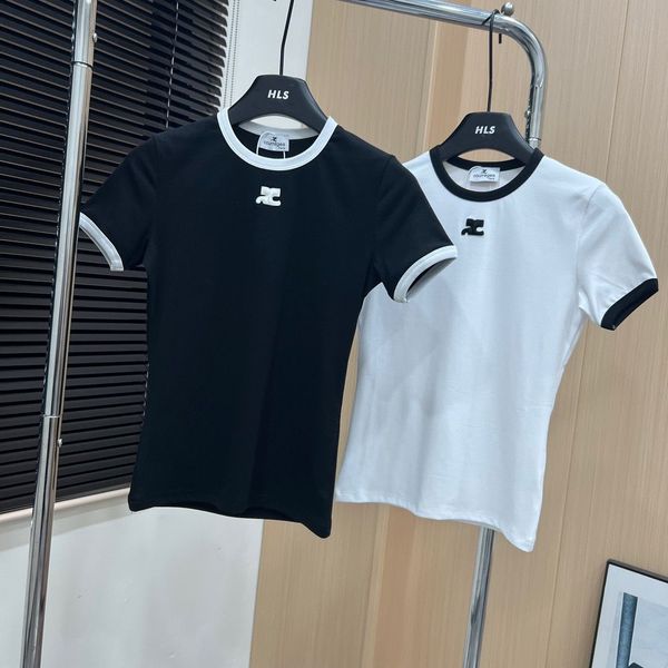courreges women t shirt short sleeve crewneck shirts loose print hip hop polos tees clothing, White
courreges women t shirt short sleeve crewneck shirts loose print hip hop polos tees clothing, White