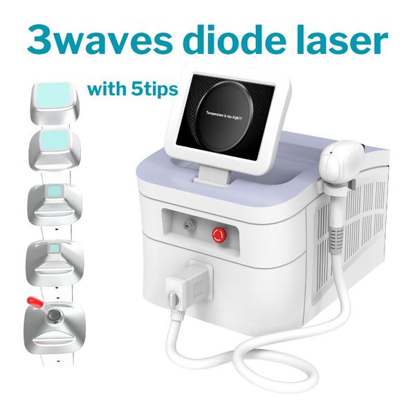 medical ce approved 808nm 755nm 1064nm 3waves diode laser alexandrite facial hair removal equipment with 5 replaceable tips
medical ce approved 808nm 755nm 1064nm 3waves diode laser alexandrite facial hair removal equipment with 5 replaceable tips