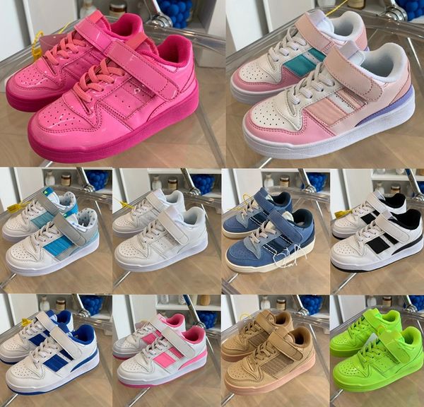 kids designer shoes forum 84 toddler sneakers children casual trainers youth sports buckle cream yellow denim blue tint easter low patchwork, Black
kids designer shoes forum 84 toddler sneakers children casual trainers youth sports buckle cream yellow denim blue tint easter low patchwork, Black