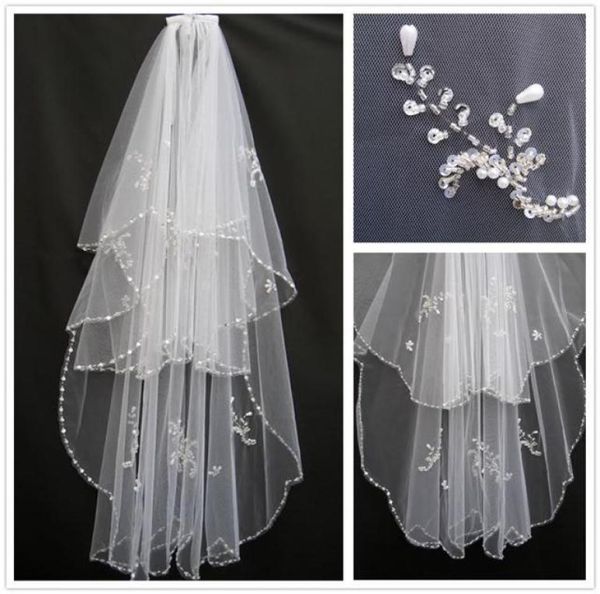 2t white or ivory beading wedding accessory veils bridal veil retail whole crystal beaded bridal veil with comb87858473105331, Black
2t white or ivory beading wedding accessory veils bridal veil retail whole crystal beaded bridal veil with comb87858473105331, Black