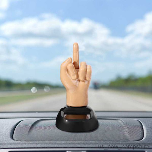 decorations funny ornament solar middle finger shaking decoration car ornaments gift auto interior prank toy r230811
decorations funny ornament solar middle finger shaking decoration car ornaments gift auto interior prank toy r230811