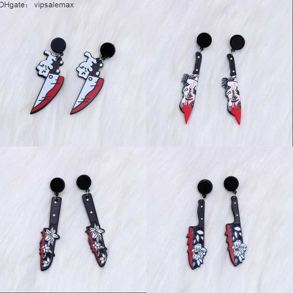 halloween blooded knife dagger drop earrings for women girl acrylic punk cool horror creative scissor axe earring party jewelry, Golden
halloween blooded knife dagger drop earrings for women girl acrylic punk cool horror creative scissor axe earring party jewelry, Golden