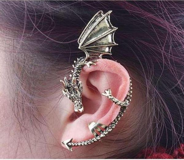 pop earrings stud earrings fashionable individual character ancient dragon ear clip earrings66899477822712, Silver 
pop earrings stud earrings fashionable individual character ancient dragon ear clip earrings66899477822712, Silver