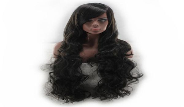 woodfestival oblique bangs long black wig curly synthetic hair wig for women heat resistant fiber wigs can be dyed 80cm1081418
woodfestival oblique bangs long black wig curly synthetic hair wig for women heat resistant fiber wigs can be dyed 80cm1081418