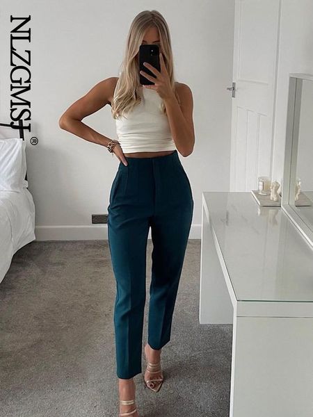 women's pants s nlzgmsj traf pant women high waisted office beige chic button zip elegant pink casual woman 202307 230810, Black;white
women's pants s nlzgmsj traf pant women high waisted office beige chic button zip elegant pink casual woman 202307 230810, Black;white