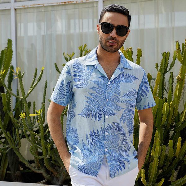 men's shirt 2023 new fashion maple leaf polo short sleeve hawaiian beach shirt, White;black
men's shirt 2023 new fashion maple leaf polo short sleeve hawaiian beach shirt, White;black