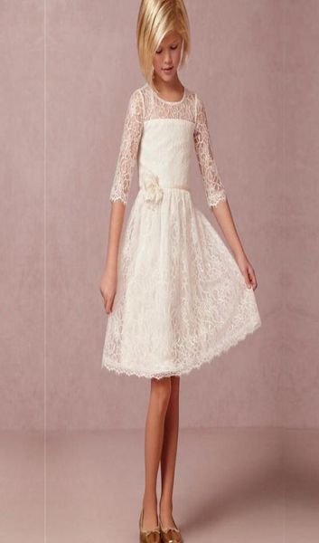 new arrival knee length flower girls dresses for wedding lace back keyhole jewel cute pageants gowns 12 sleeve sash custom made d1812318, White;blue
new arrival knee length flower girls dresses for wedding lace back keyhole jewel cute pageants gowns 12 sleeve sash custom made d1812318, White;blue