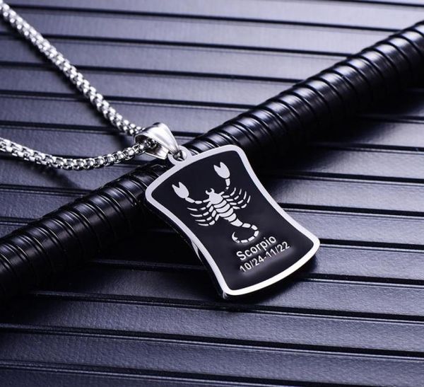 12 constellation silver necklace mens chains pendants stainless steel male accessories gold chain necklace jewelry on the neck2147837
12 constellation silver necklace mens chains pendants stainless steel male accessories gold chain necklace jewelry on the neck2147837